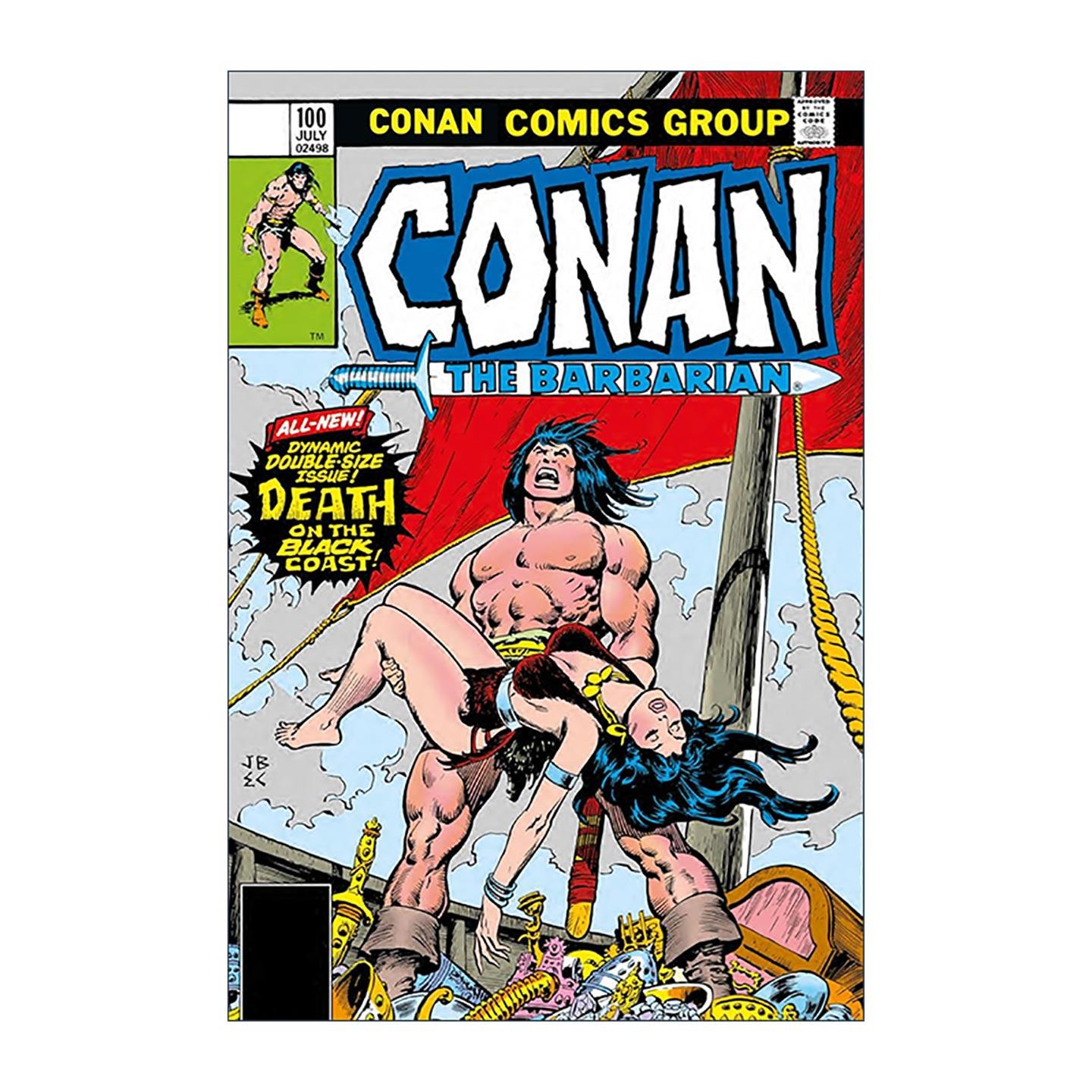 英文原版 Conan the Barbarian The Original Comics Omnibus Vol.4 野蛮人柯南 漫画大全典藏版 卷四 英文版 进口英语原版书籍