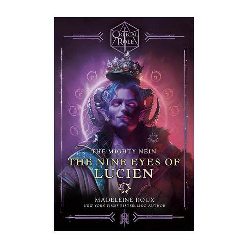 英文原版 Critical Role The Mighty Nein The Nine Eyes of Lucien 关键角色 强力内恩之九眼卢西恩 官方小说 进口英语原版书籍