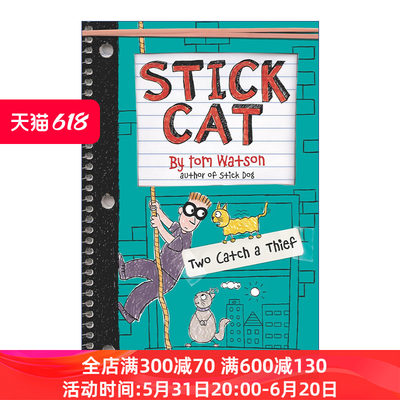 Stick Cat: Two Catch a Thief 史迪猫3 精装进口原版英文书籍