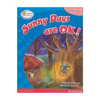 英文原版 Bright Readers L5 Sunny Days Are Ok! 小学英语分级阅读绘本5级 阳光灿烂的日子也不错 英文版 进口英语原版书籍