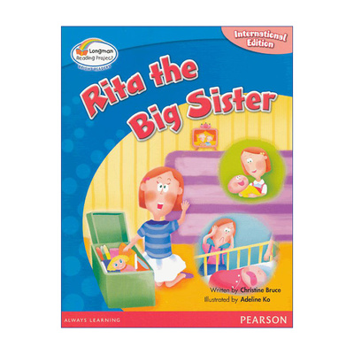 英文原版 Bright Readers L5 Rita the Big Sister 小学英语分级阅读绘本4级 大姐姐丽塔 英文版 进口英语原版书籍