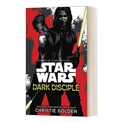 Star Wars: Dark Disciple 星球大战正史小说 黑暗门徒进口原版英文书籍