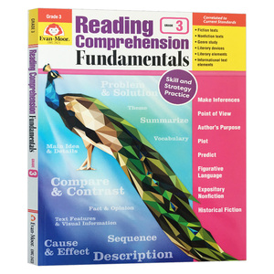 阅读理解基础强化练习 三年级 Reading Comprehension Fundamentals Grade 3 英文原版辅导书 英语阅读技能 进口英语书 Evan Moor