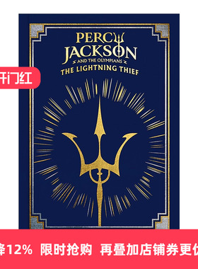 英文原版 Percy Jackson and the Olympians The Lightning Thief 波西·杰克逊与神火之盗 精装插画布面收藏版 进口英语原版书籍