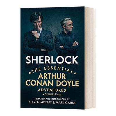 英文原版 Sherlock The Essential Arthur Conan Doyle Adventures Volume 2 福尔摩斯探案集精选卷二 影视封面 英文版进口英语书