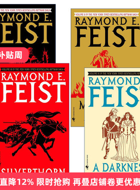 英文原版 Riftwar Cycle The Riftwar Saga 魔法圣战系列4册 英文版 进口原版英文书籍