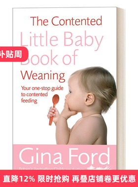 英文原版 The Contented Little Baby Book Of Weaning 婴儿断奶快乐小册子 吉娜·福特 英文版 进口英语原版书籍