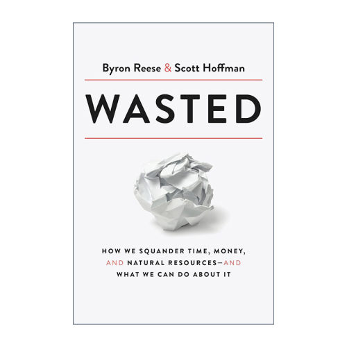 英文原版 Wasted 浪费 如何节省时间 金钱和自然资源 人工智能哲学作者Byron Reese 精装 英文版 进口英语原版书籍