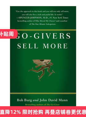 Go-Givers Sell More 给予者卖得更多 销售技巧指南 精装 Bob Burg进口原版英文书籍
