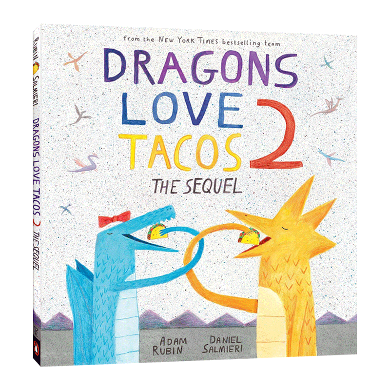 Dragons Love Tacos 2 爱吃玉米饼的龙2 精装绘本进口原版英文书籍