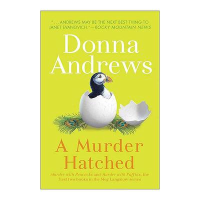 英文原版 A Murder Hatched 梅格·朗斯洛2合1 含孔雀 海雀谋杀案 2000年安东尼奖 英文版 进口英语原版书籍