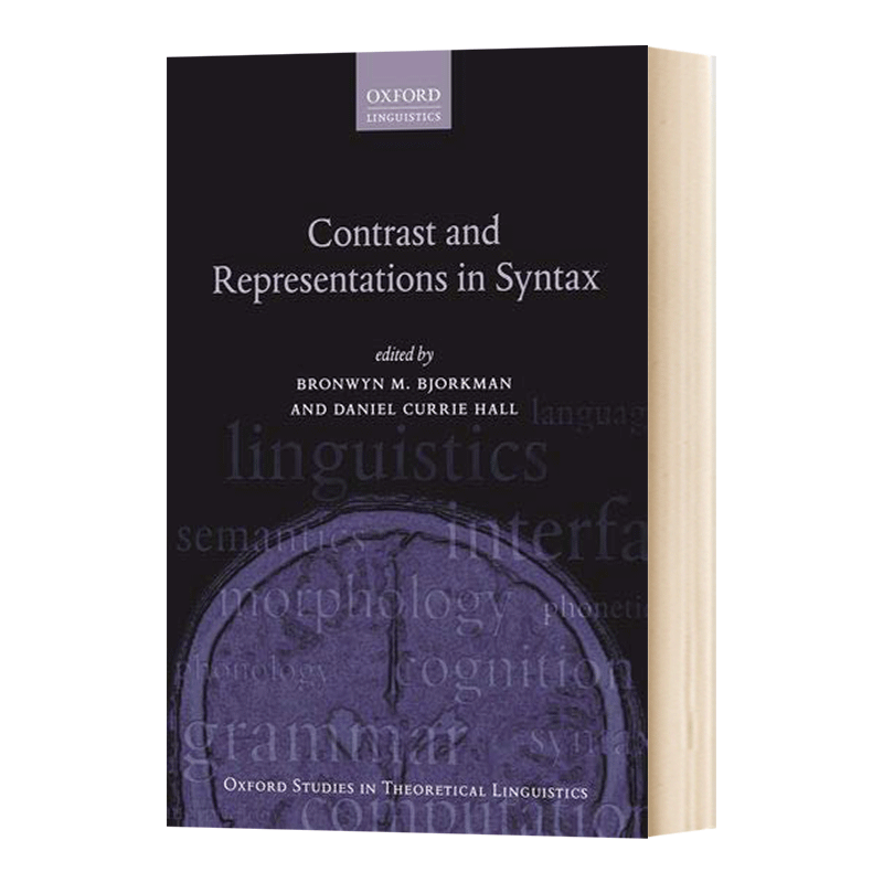Contrast and Representations in Syntax  语法中的对比与表达进口原版英文书籍