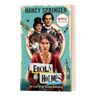 进口原版 Enola 影视剧版 福尔摩斯小姐1 英文书籍 Holmes