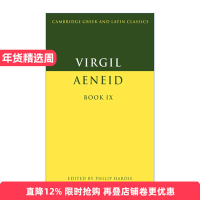 英文原版 Virgil Aeneid Book IX 维吉尔 埃涅阿斯纪 卷九 剑桥希腊拉丁语经典系列 原文加学者注释 英文版 进口英语原版书籍