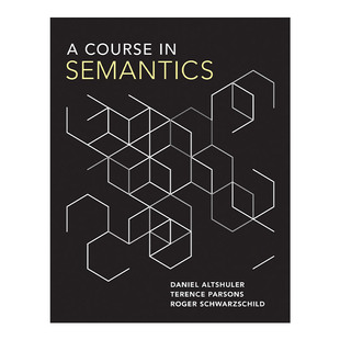Altshuler 英文版 书籍 英文原版 语义学教程 The 进口英语原版 MIT Semantics Daniel Press Course 精装