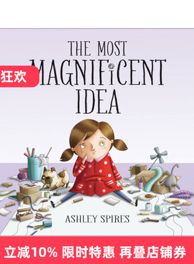 The Most Magnificent Idea 了不起的杰作 Ashley Spires 精装绘本进口原版英文书籍