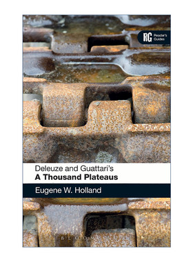 英文原版 Deleuze and Guattari's 'A Thousand Plateaus' 导读德勒兹与加塔利 千高原 尤金·W.霍兰德 英文版 进口英语原版书籍