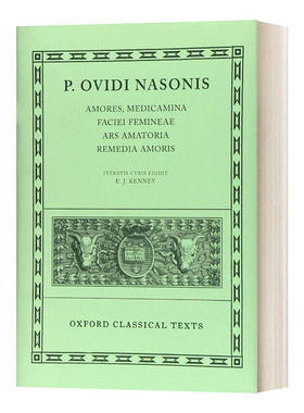 英文原版 Ovid Amores Medicamina Faciei Femineae 奥维德 爱的艺术 爱的补救措施 英文版 进口英语原版书籍