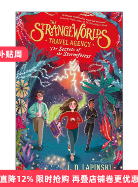 英文原版 The Strangeworlds Travel Agency The Secrets of the Stormforest 奇怪世界旅行社 暴风森林的秘密 进口英语原版书籍