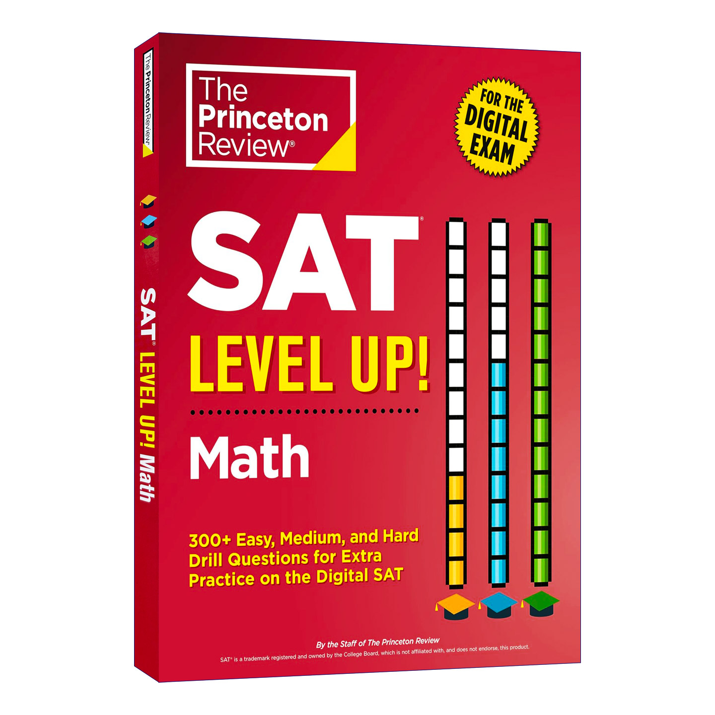 SAT Level Up! Math 普林斯顿SAT 数学备考升级版习题集进口原版英文书籍