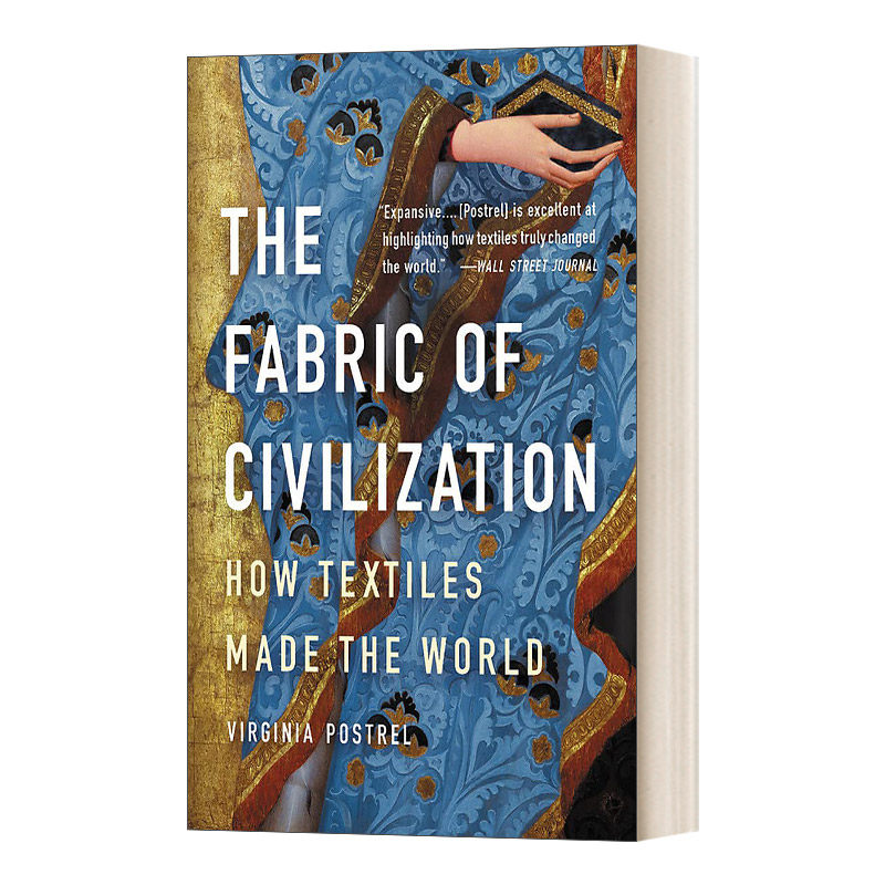 英文原版 The Fabric of Civilization 经纬之间 纺织贸易缔造的商业文明史 英文版 进口英语原版书籍