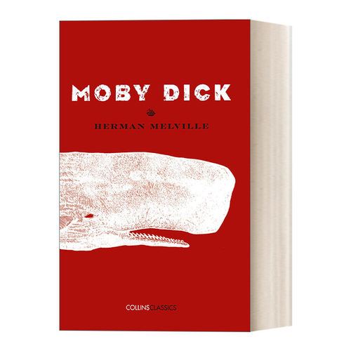 Collins Classics — Moby Dick 白鲸 梅尔维尔 柯林斯经典文学系列进口原版英文书籍