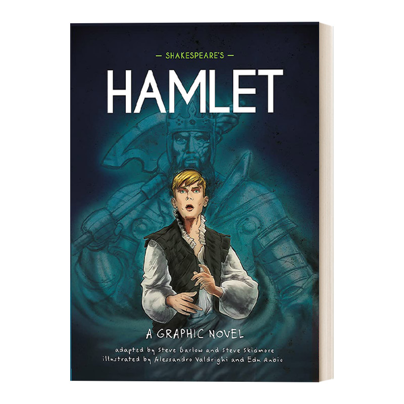 英文原版 Classics in Graphics Shakespeare's Hamlet 莎士比亚漫画版 哈姆雷特 精装 英文版 进口英语原版书籍
