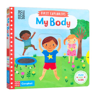 身体 英文书籍 进口原版 儿童英语启蒙 精装 我 小小探索家系列 Body Explorers First