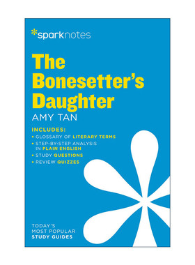 英文原版 Bonesetter's Daughter 接骨师之女 SparkNotes Literature Guide文学导读系列 英文版 进口英语原版书籍