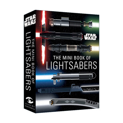 英文原版 Star Wars The Mini Book of Lightsabers 星球大战 光剑迷你书 精装 英文版 进口英语原版书籍