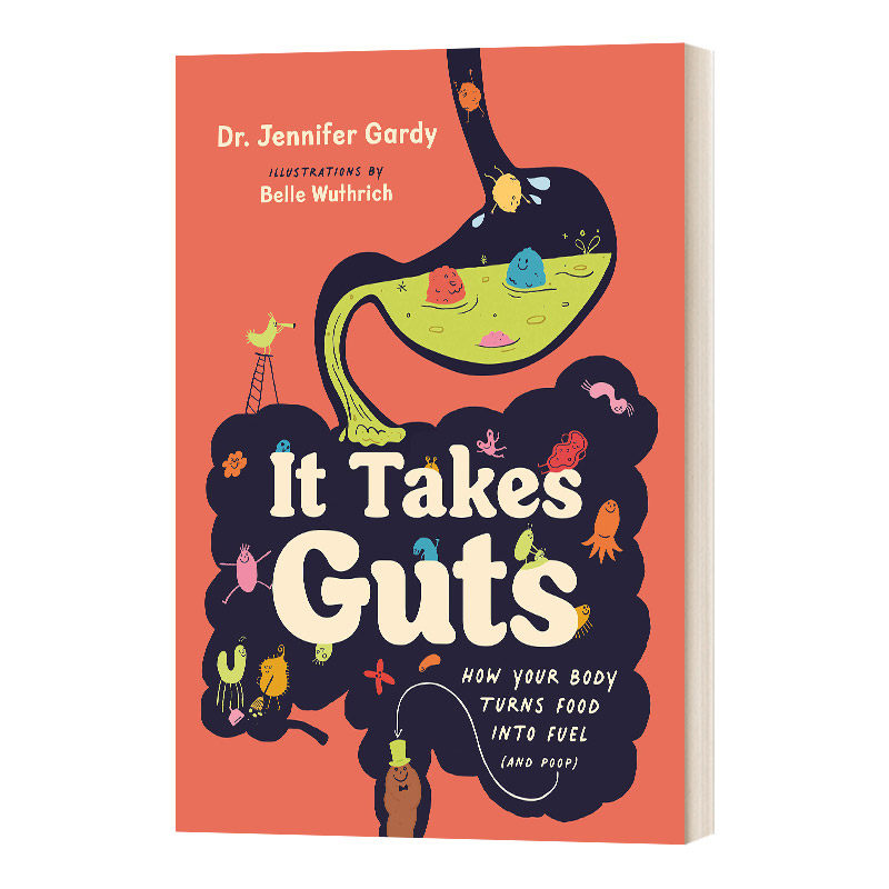 It Takes Guts 这需要勇气：身体如何把食物转化为燃料 精装 黄柏奖入围作品进口原版英文书籍