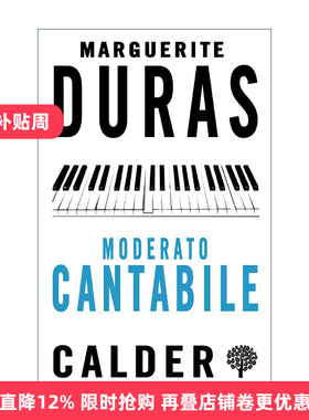 Moderato Cantabile 琴声如诉 玛格丽特·杜拉斯进口原版英文书籍