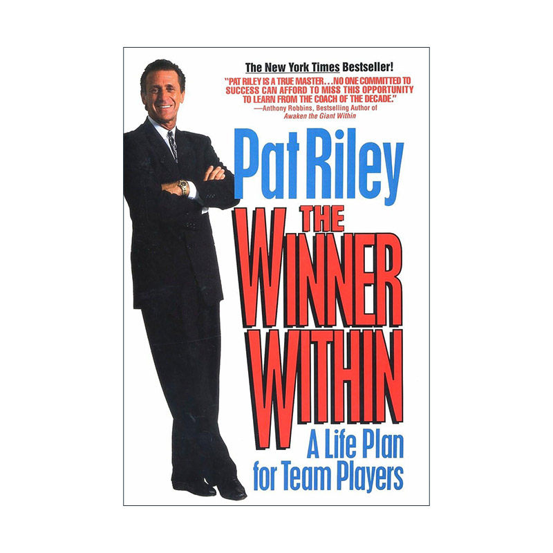 英文原版 The Winner Within 内心的赢家 团队成员的人生计划 火箭 湖人 NBA篮球教练Pat Riley 帕特·莱利 进口英语原版书籍