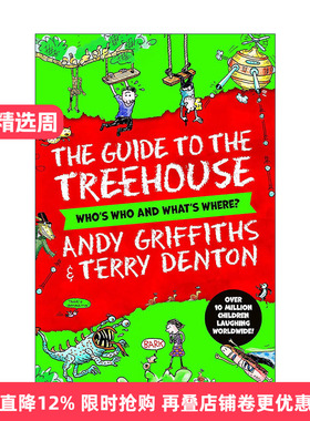 英文原版 Andy and Terry's guide to the Treehouse Who's Who and What's Where 树屋指南 谁是谁 什么在哪里 进口英语原版书籍