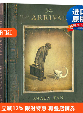 抵岸 陈志勇 The Arrival by Shaun Tan 英文原版书 寻找可以停靠的精神家园 无字插画绘本 澳洲图画书设计奖 进口原版英语书籍