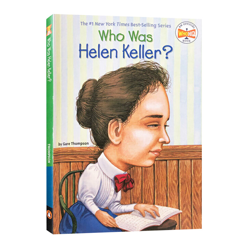 Who Was Helen Keller? 谁是海伦凯勒？历史知名女伟人系列进口原版英文书籍