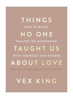 英文原版 Things No One Taught Us About Love 没人教过我们的爱情课 如何与自己和他人建立健康的关系 英文版 进口英语原版书籍