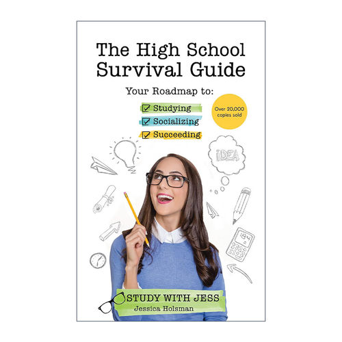 英文原版 The High School Survival Guide 高中生存指南 学习 社交和成功的路线图 压力管理 Jessica Holsman 进口英语原版书籍