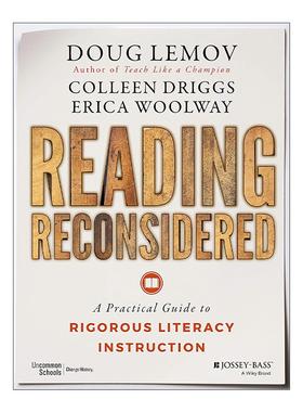 英文原版 Reading Reconsidered 关于阅读的再思考 严谨素质教育实用指南 英文版 进口英语原版书籍