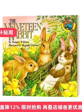 英文原版 The Velveteen Rabbit Or How Toys Become Real 绒布小兔子 经典绘本 英文版 进口英语原版书籍