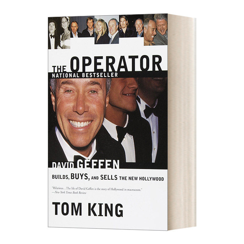 英文原版 The Operator 操纵新莱坞 好莱坞娱乐大亨大卫·格芬传记 英文版 进口英语原版书籍
