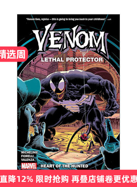 英文原版 Venom Lethal Protector Heart of The Hunted 毒液 致命守护者 狩猎之心 漫威漫画 David Michelinie 进口英语原版书籍