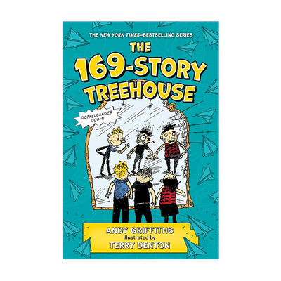 英文原版 The 169-Story Treehouse Doppelganger Doom 小屁孩树屋历险记169层 精装 英文版 进口英语原版书籍