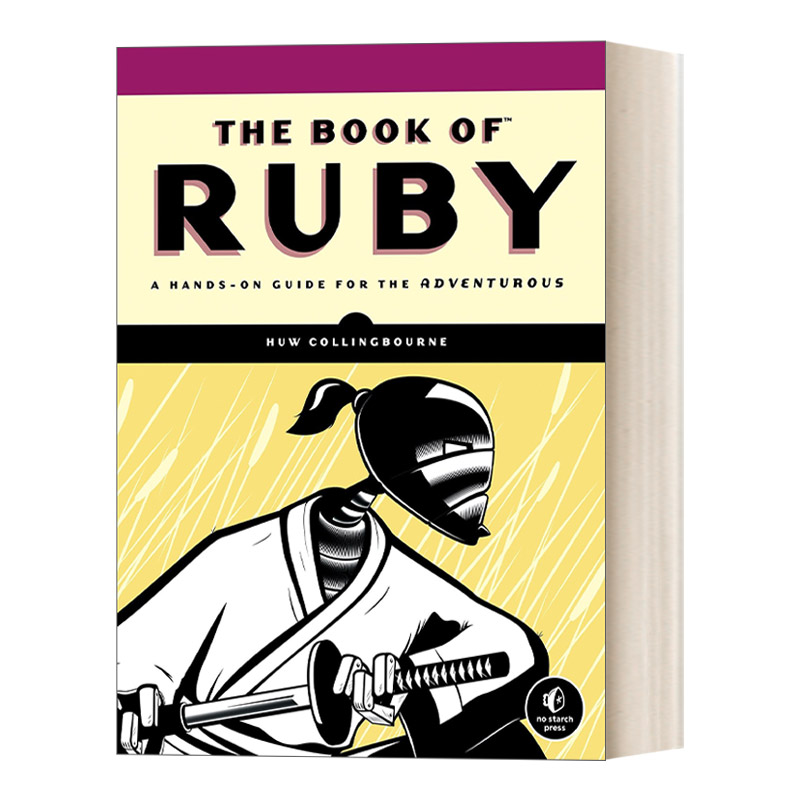 The Book of Ruby Ruby编程高级教程代码计算机 Huw Collingbourne进口原版英文书籍
