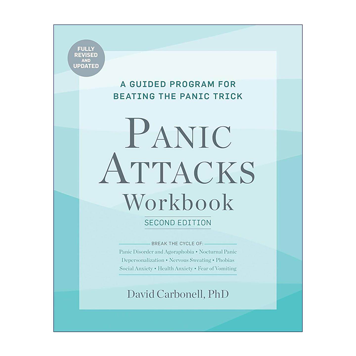 英文原版 Panic Attacks Workbook 你在害怕什么 焦虑症与恐惧症应对指南 第2版 英文版 进口英语原版书籍