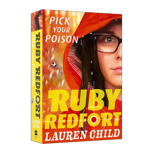 英文原版 Ruby Redfort Pick Your Poison 少女侦探露比5 罗伦·乔尔德畅销青少年小说 查理与罗拉系列绘本作者 英国中学推荐读物