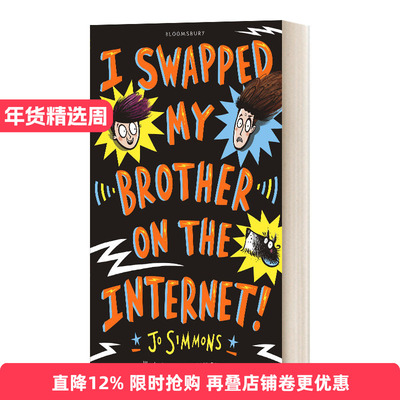 英文原版 I Swapped My Brother On The Internet 奇思妙想一家人1 奇怪的哥哥替代品 英文版 进口英语原版书籍