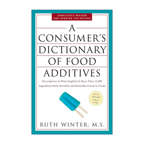 英文原版 A Consumer's Dictionary of Food Additives 消费者食品添加剂词典 第七版 饮食安全 英文版 进口英语原版书籍