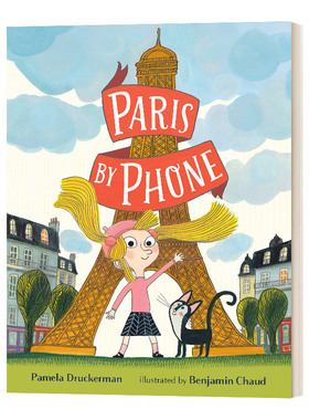 Paris by Phone 巴黎来电 精装绘本 Benjamin Chaud 插画进口英文原版书籍