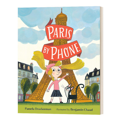 Paris by Phone 巴黎来电 精装绘本 Benjamin Chaud 插画进口英文原版书籍